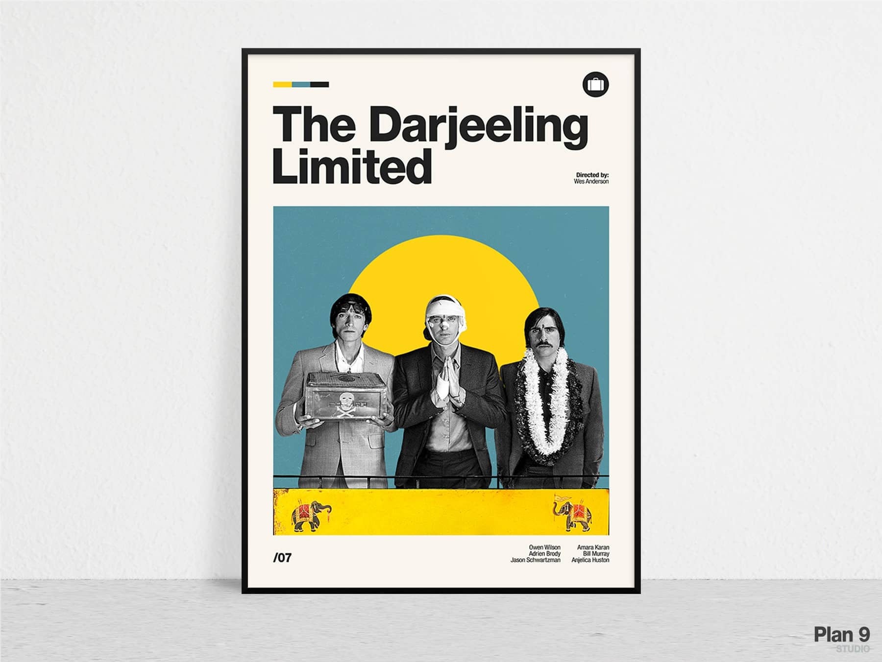 The Darjeeling limited  Darjeeling limited, Wes anderson films, Movie  posters minimalist