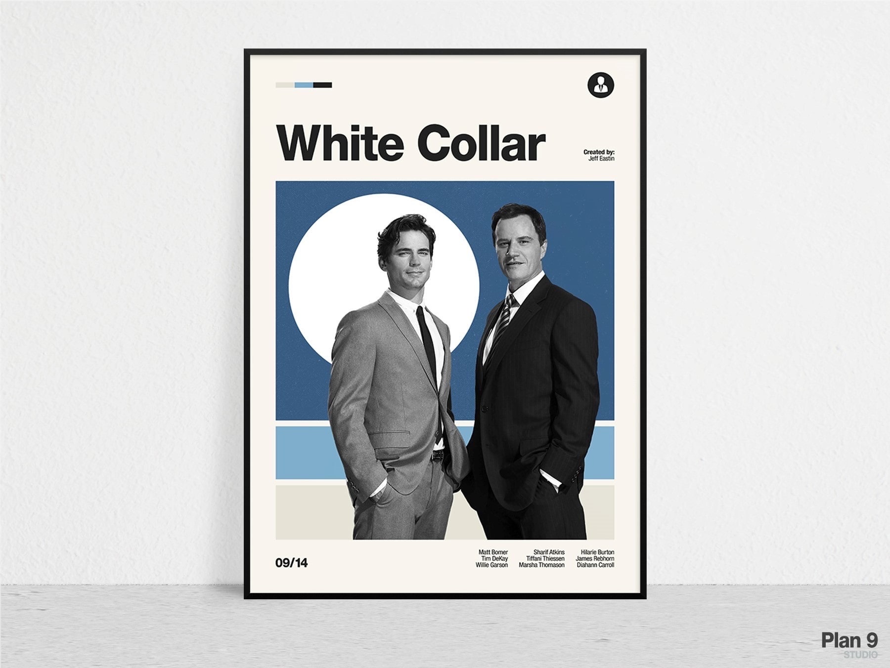 White Collar Matt Bomer as Neal Caffrey Adjusting Tie 8 x 10 inch photo