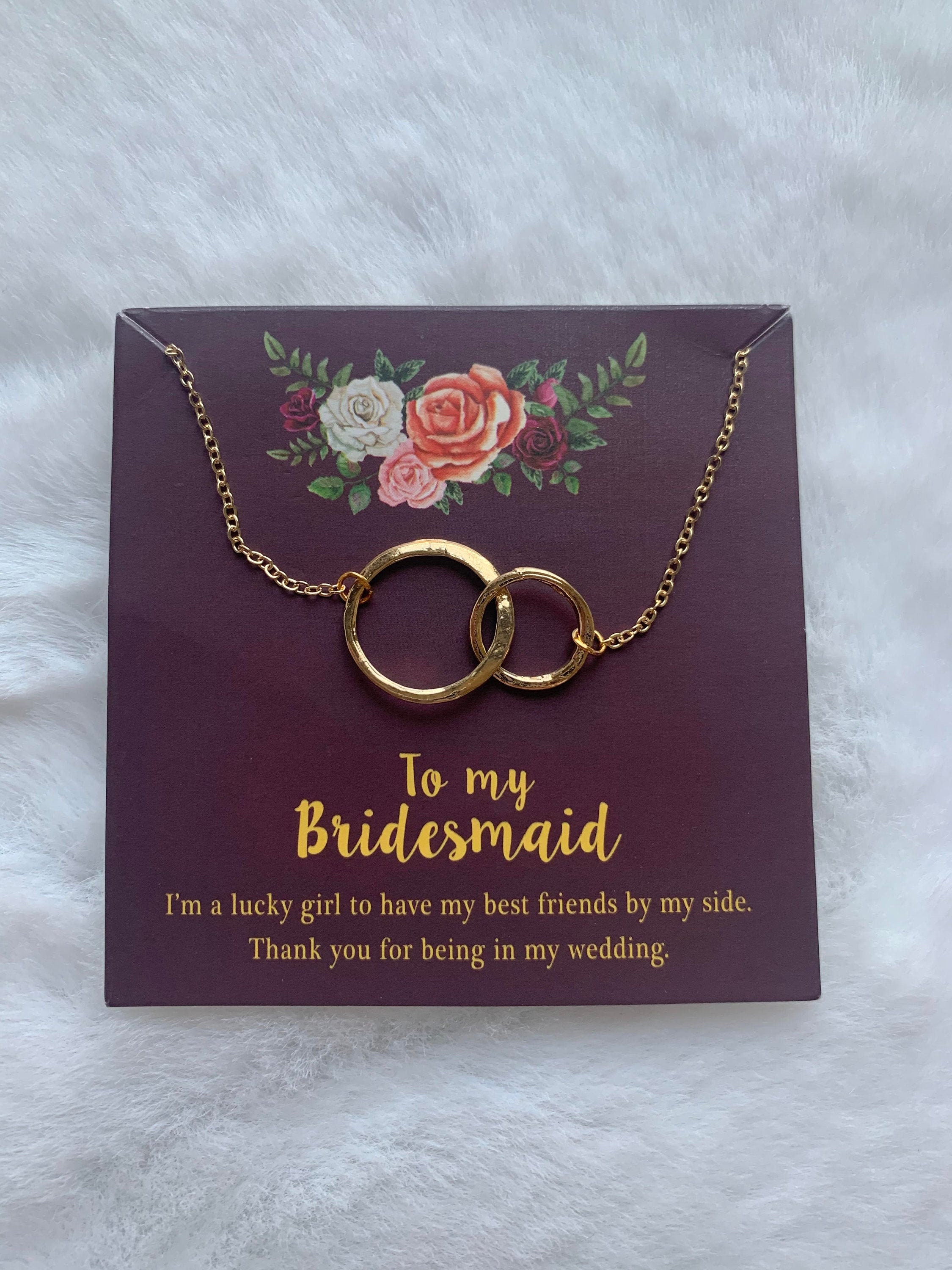 Bridesmaid / Maid of Honor Necklace