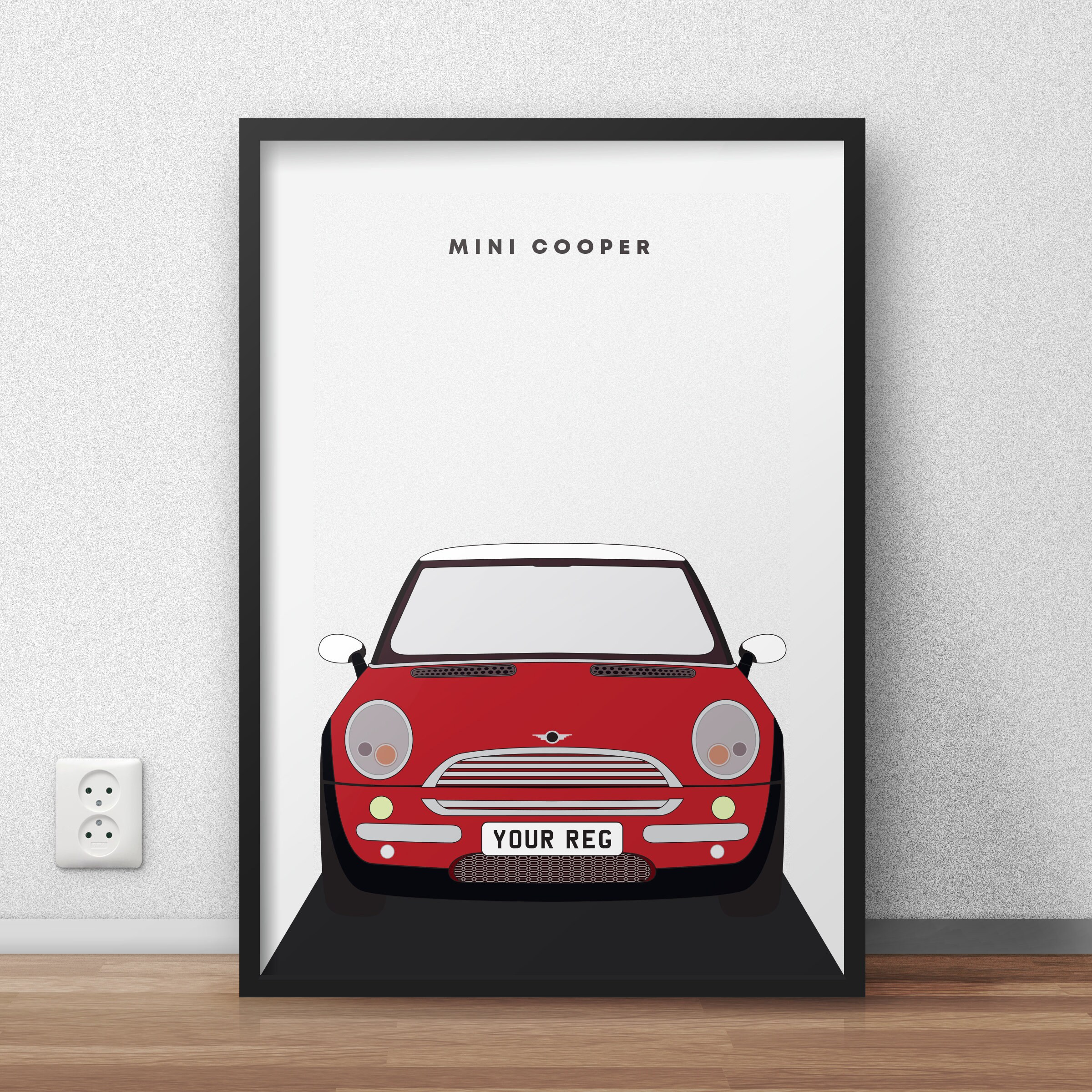 MINI Cooper Print - Future Classic Car Print - Cool Car Print - Iconic ...
