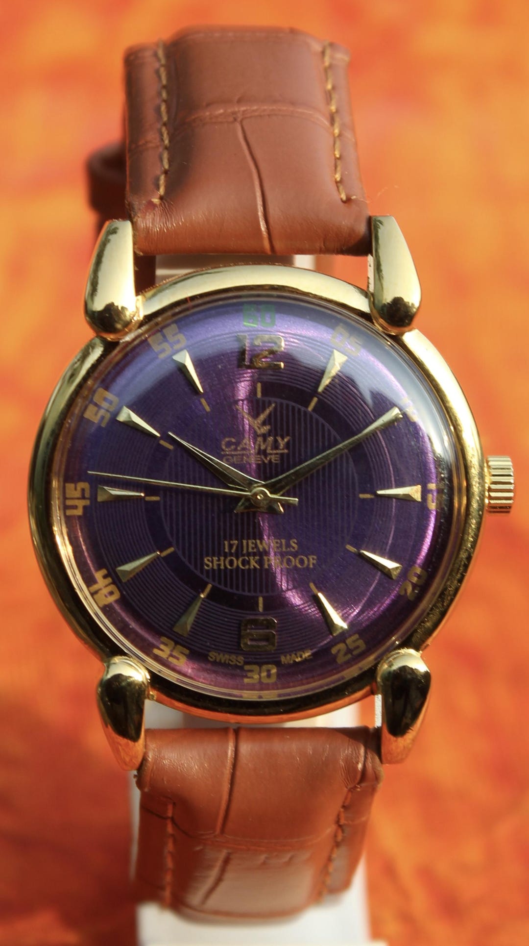 CAMY GENEVE relaible 17 JEWEL