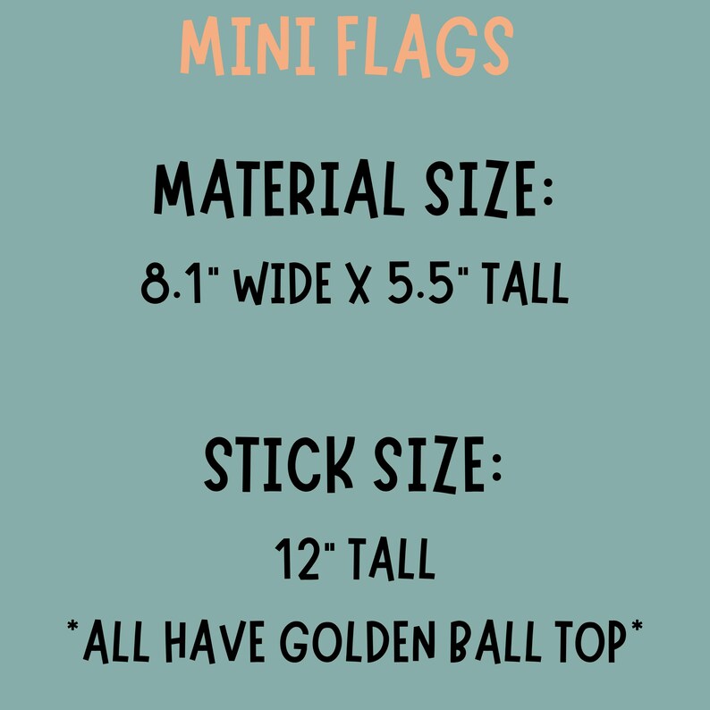 Customizable Mini Flags Custom Mini Flags for Any Event - Etsy