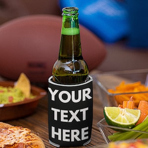 Op maat gemaakte bierblikjeshoezen: elk ontwerp, elk idee! Geweldige feestartikelen