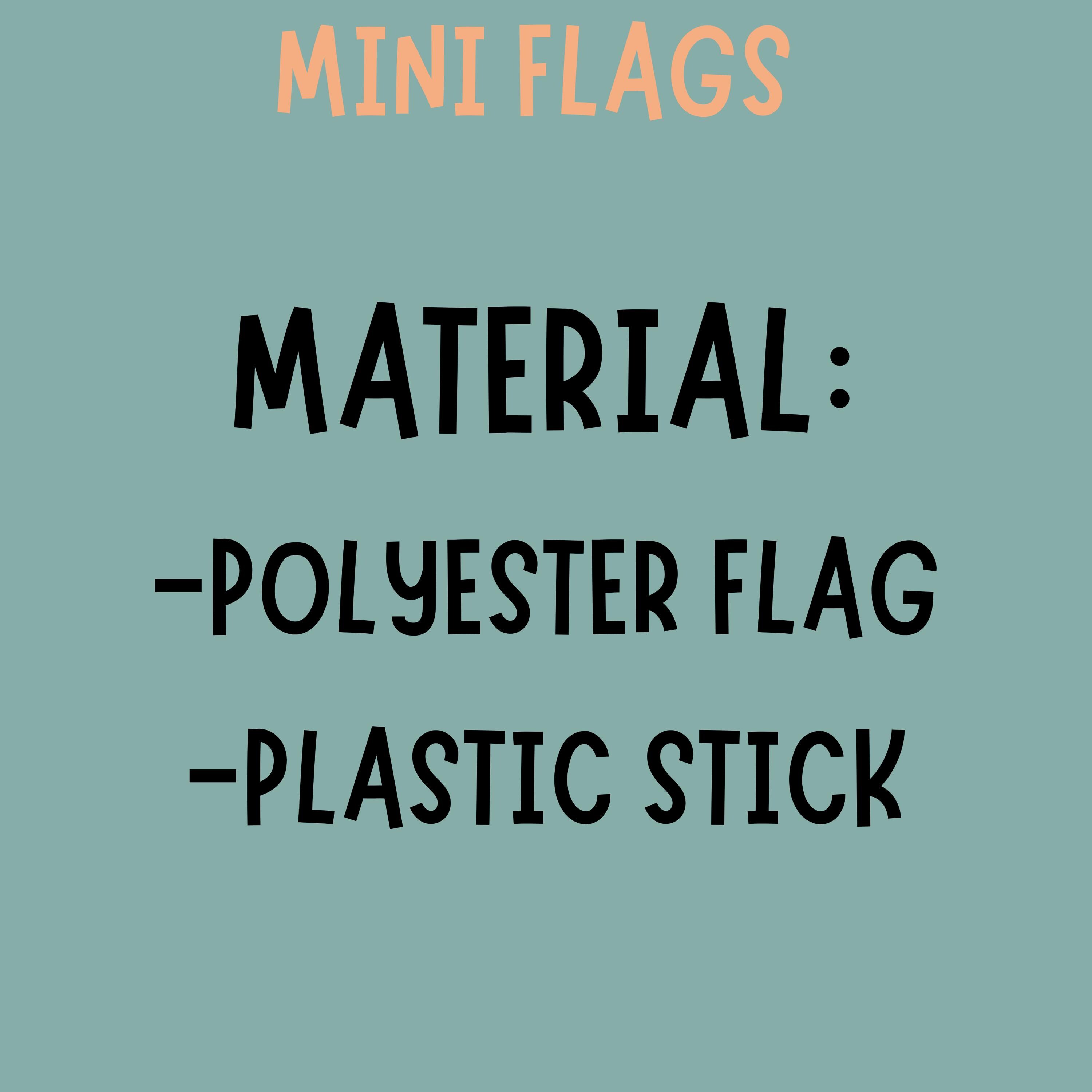 Customizable Mini Flags Custom Mini Flags for Any Event - Etsy
