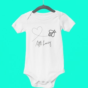 Adorable Little Honey Bee Baby Bodysuit - Gender-Neutral Infant Outfit