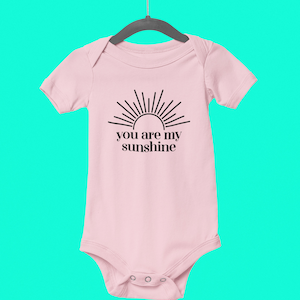 Adorable &#39;You Are My Sunshine&#39; Baby Bodysuit - Baby Shower Gift