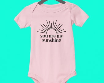 Adorable &#39;You Are My Sunshine&#39; Baby Bodysuit - Baby Shower Gift