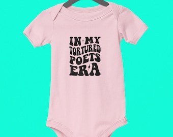 The Tortured Poets Department Onesie Baby - Unique Literary Infant Outfit