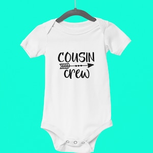Cousin Crew Baby Bodysuit - Süßes passendes Outfit für Familientreffen