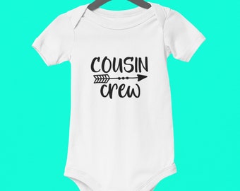 Cousin Crew Baby Bodysuit - Cute Matching Outfit for Family Gatherings
