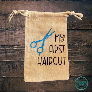 Cherish the Moment: My First Haircut Keepsake Bag
