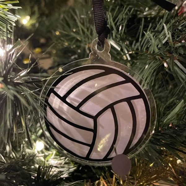 Volleyball Ornament Etsy Canada