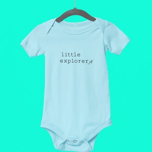 Adorable Little Explorer Baby Bodysuit for Your Curious Infant