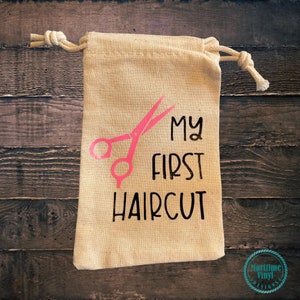 Cherish the Moment: My First Haircut Keepsake Bag