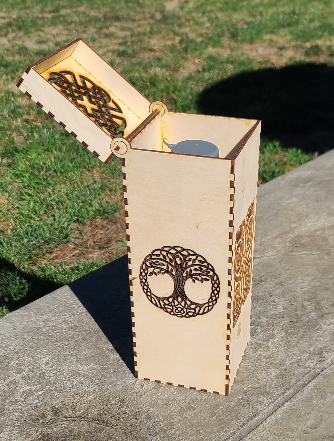 Custom Baltic Birch Scotch Gift Box Etsy