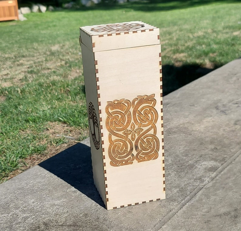 Custom Baltic Birch Scotch Gift Box Etsy