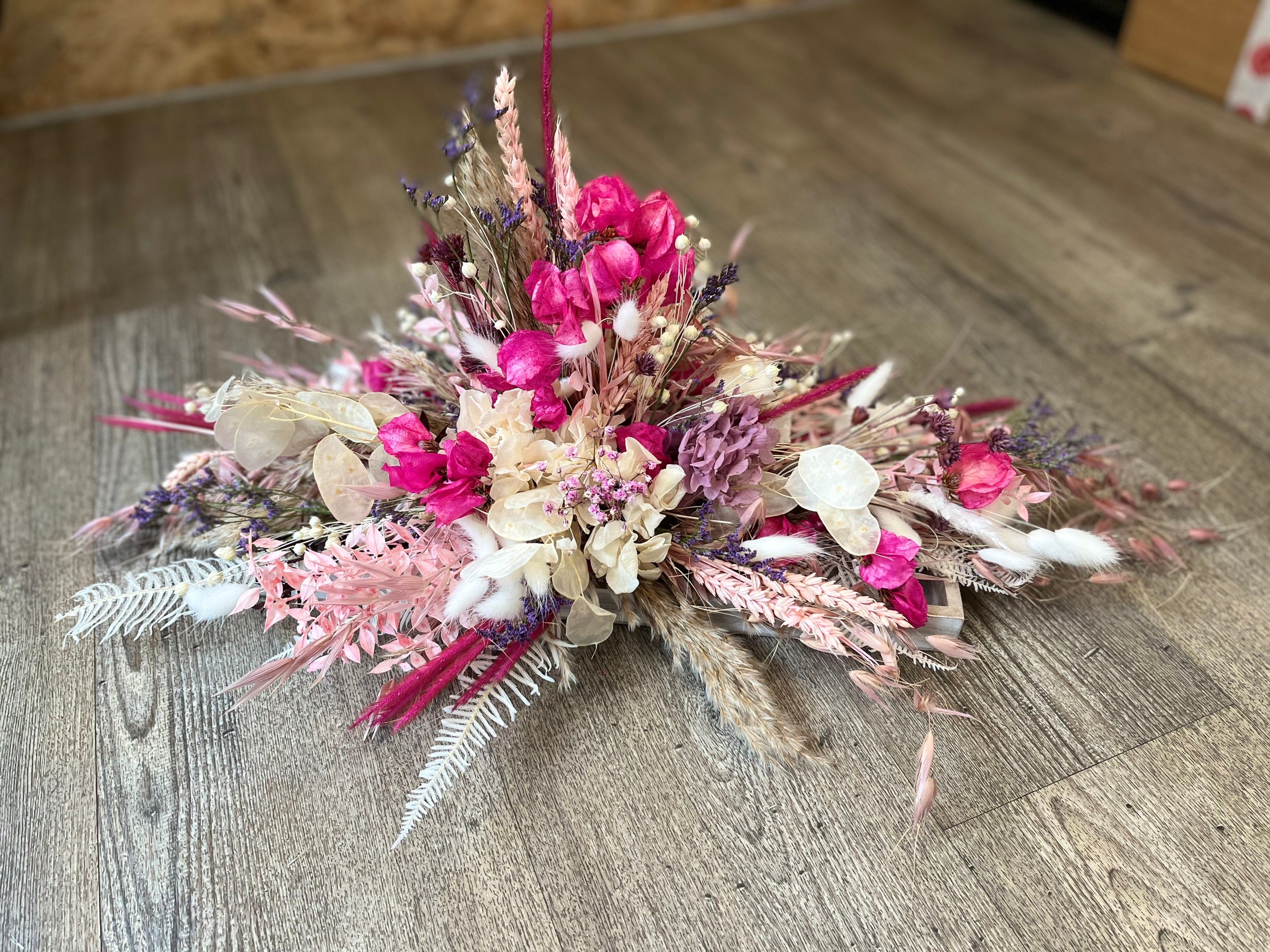 300 Pezzi Steli di Fiori Secchi Fiore Secco Margherita Fiore Essiccato Brasiliano Rosa Mini