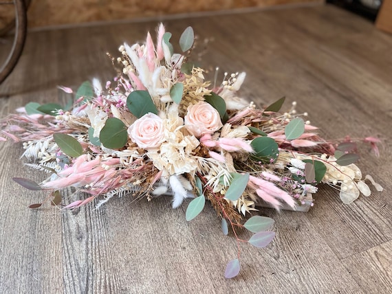 Trockenblumen | Trockenblumengesteck | Gesteck | Tischschmuck | Tischdeko | Tischgesteck | Dekoration