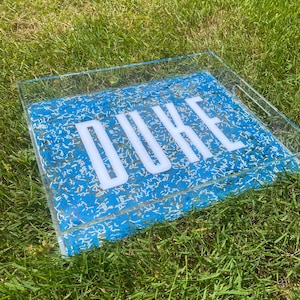 Personalized College Sprinkle Tray, Graduation Gift