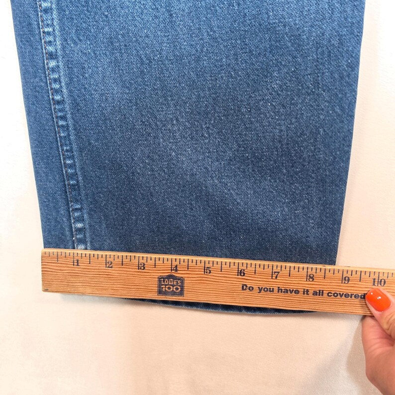 Vintage Wrangler Jeans Mens 40x34 Blue Slim Fit Cowboy Cut Western Workwear imagem 10