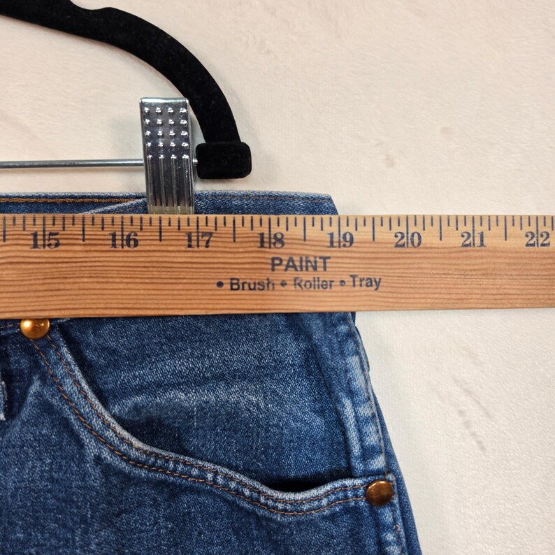 Vintage Wrangler Jeans Mens 40x34 Blue Slim Fit Cowboy Cut Western Workwear imagem 4