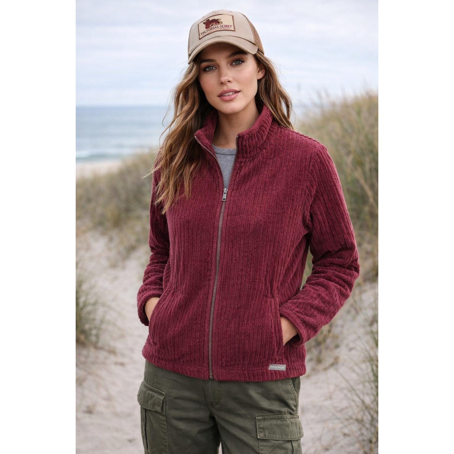 Vintage Burgundy Track Jacket - Etsy