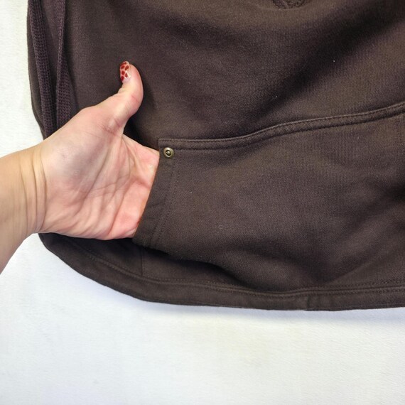 Mickey Mouse Drawstring Backpack Brown Walt Disne… - image 5