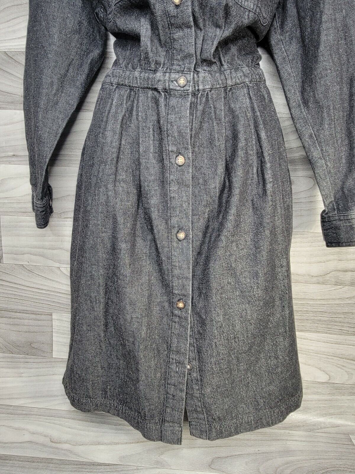 Chemise Femme Eddie Bauer En Denim - Taille M, Bleue, Occasion Très Bon état
