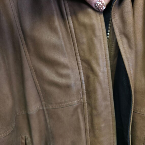 Scully Featherlite Double Collar Jacket Men M Bro… - image 14