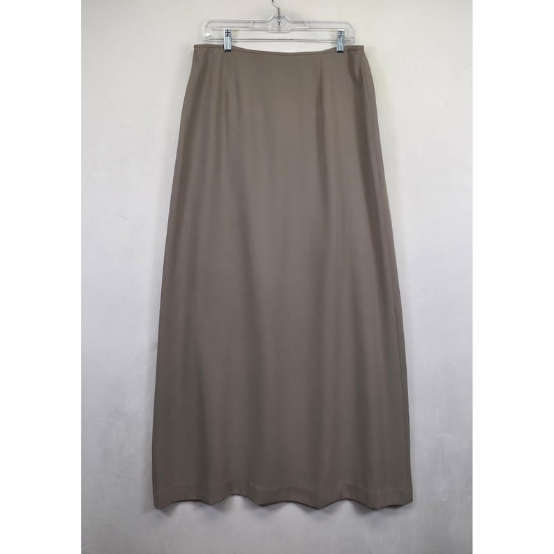 Conjunto de vestido de dos piezas Adrianna Papell para mujer, 14, seda, cuentas, vintage, estilo art déco formal imagen 3