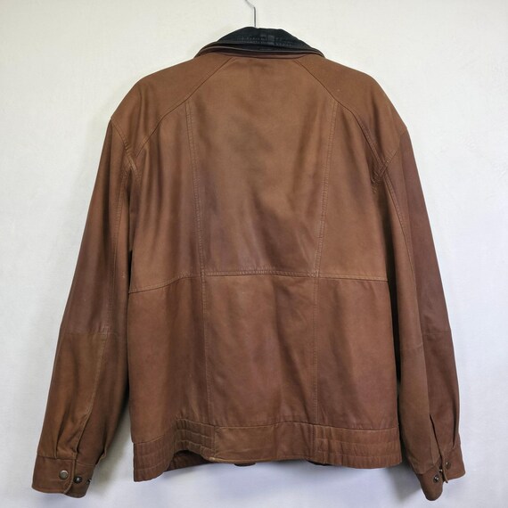 Scully Featherlite Double Collar Jacket Men M Bro… - image 4