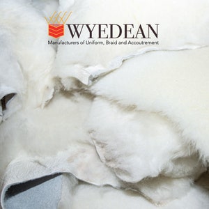 Natural sheepskin offcuts in 500g, 1kg or 2kg bags | Craft fluffy scrap fabric  | Sustainable & Versatile sheepskin offcuts