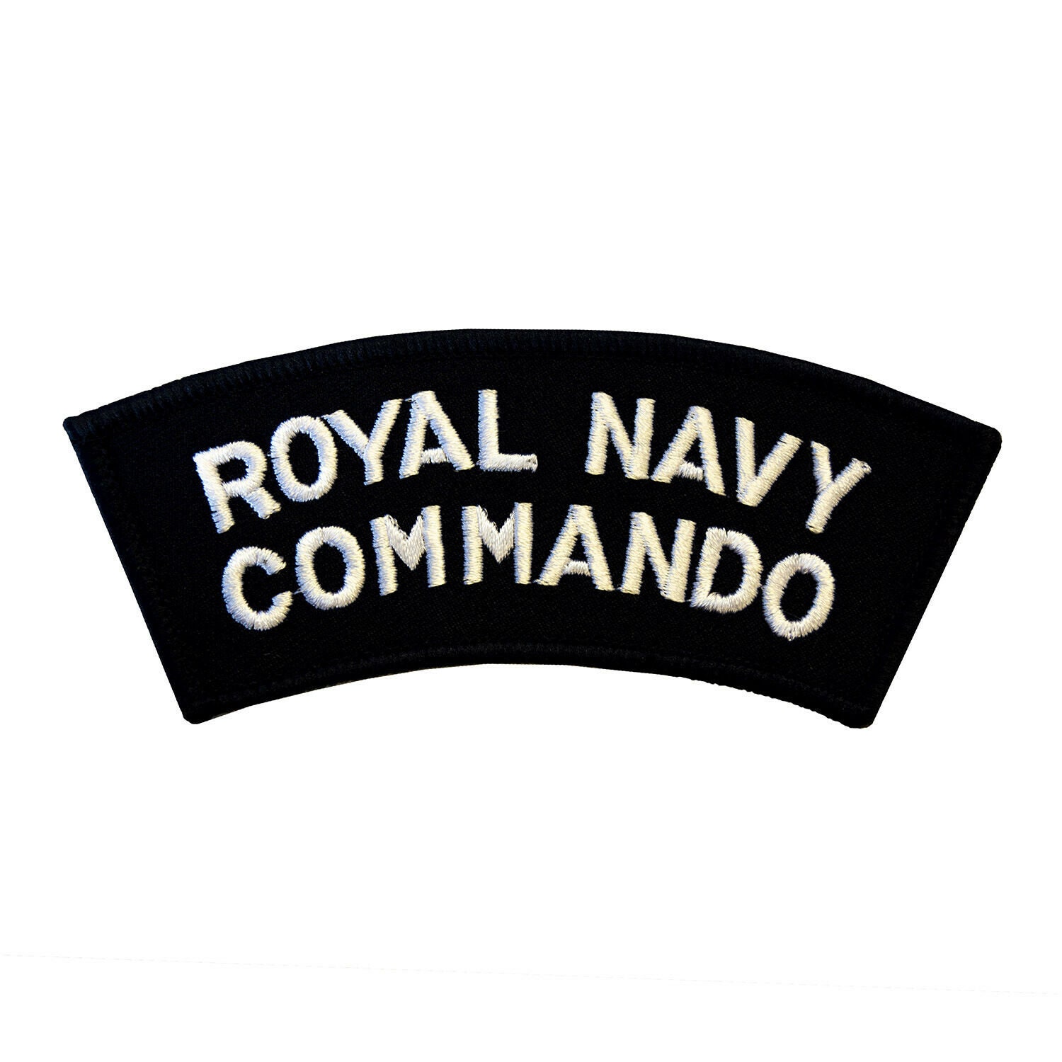 Royal Navy Commando Shoulder Title Flash Royal Navy Badge Etsy