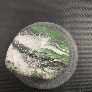 Acrylic Pour Rock, Garden Decoration, Garden Rocks, Doorstop, Paperweight ,Stone Art, Painted Rock, Home Décor, Hand Painted