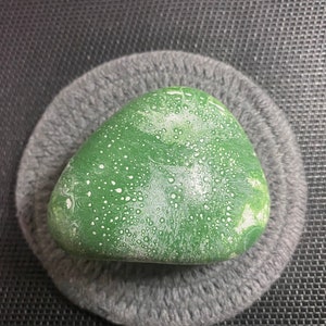 Acrylic Pour Rock, Garden Decoration, Garden Rocks, Doorstop, Paperweight ,Stone Art, Painted Rock, Home Décor, Hand Painted