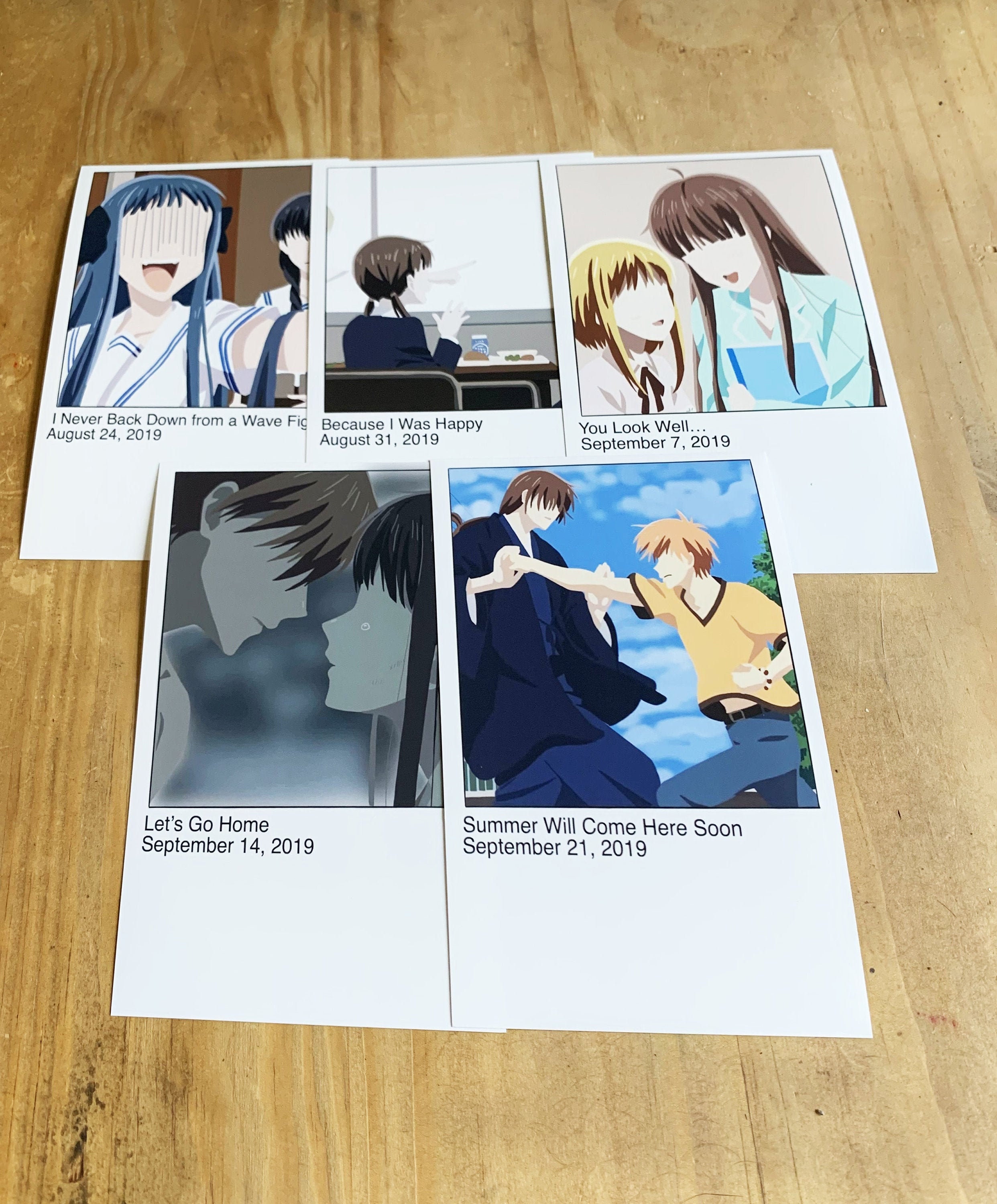 PRESALE ITEMS Fruits Basket Polaroid S1 Episodes 21-25 - Etsy PRESALE ITEMS Fruits Basket Polaroid S1 Episodes 21-25 - Etsy