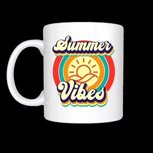 Summer Vibes 15oz Keramik Tasse