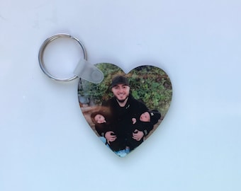 Custom Photo Keychain, Valentines Day Gift, Custom keychains, keychains, Birthday gift