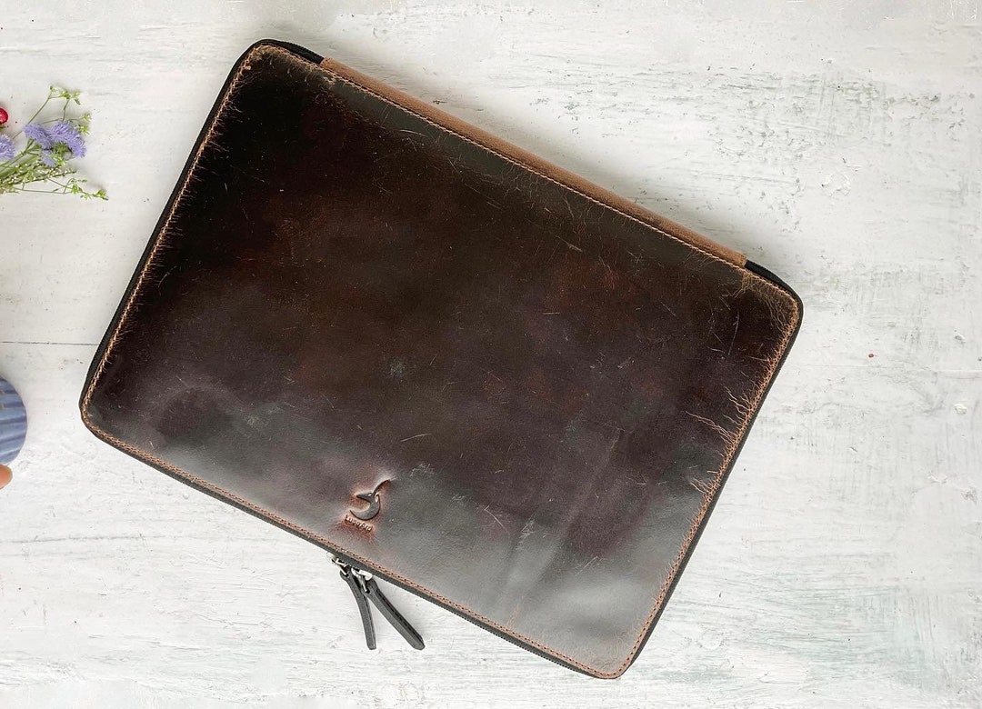 Buy Laptop Sleeve Premium Leather Laptop Sleeve Online in India Etsy