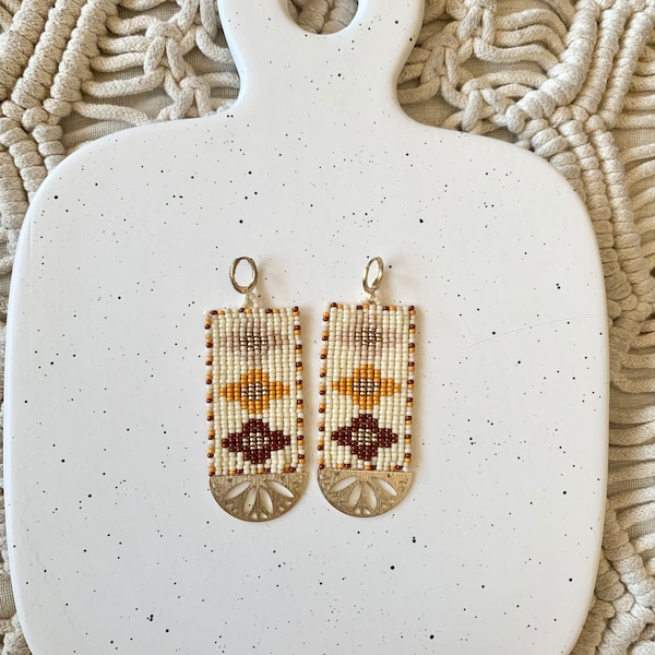 Southwestern Beaded Earrings | Statement Earrings