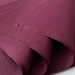 Tissue Paper Sheets Burgandy Red Gift Wrap Product Package Tissue Paper Craft Art Project Flower Tassel Garland Pom Pom Decoupage