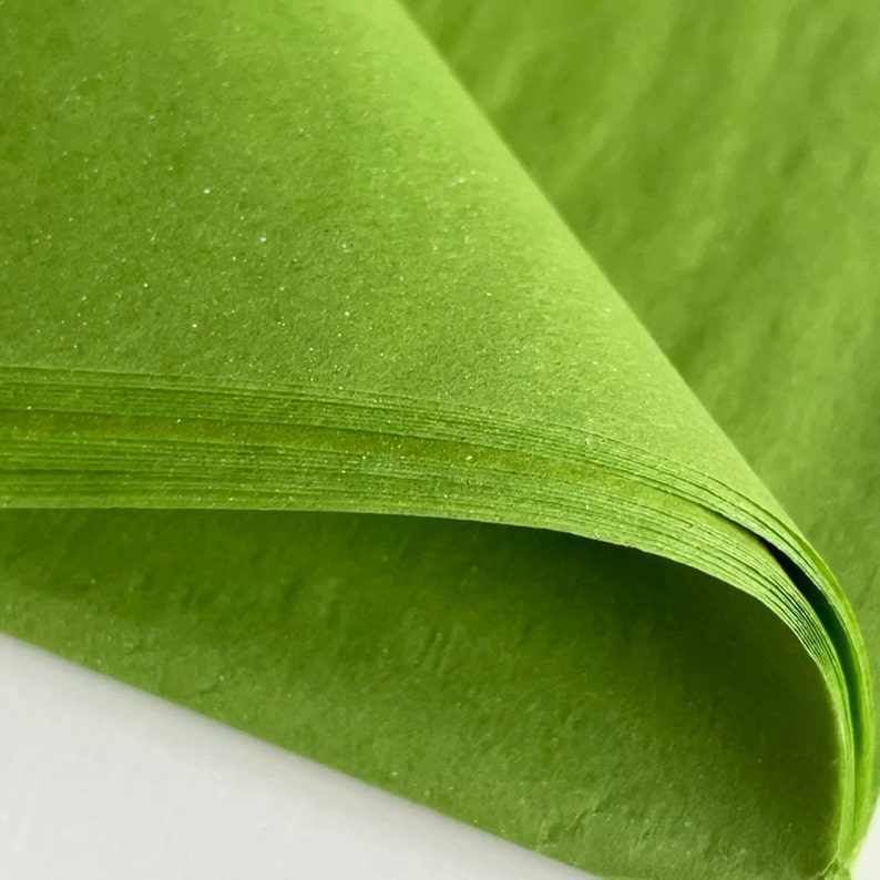 Tissue Paper Sheets Oasis Lime Green Gift Wrap Product Etsy
