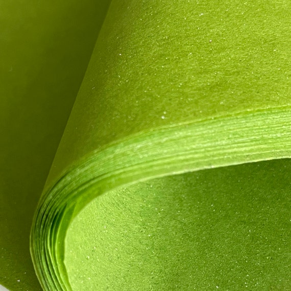 Shades of Green Premium Tissue Paper, Premium Gift Wrap, Green