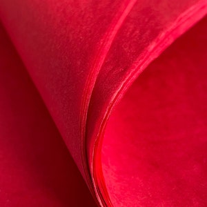 Tissue Paper Sheets Red Gift Wrap Product Package Tissue Paper Craft Art Project Flower Tassel Garland Pom Pom Decoupage