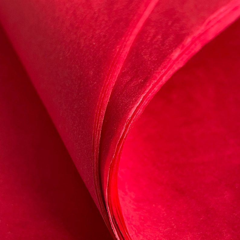Tissue Paper Sheets Red Gift Wrap Product Package Tissue Paper Craft