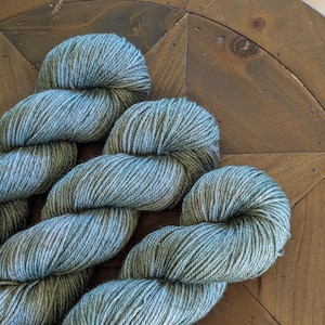 Yak Silk DK Yarn in Sage, Luxury Yarn, Yak Yarn, Silk Yarn, Merino Yarn, DK Yarn, DK Weight Yarn, Yak Silk Blend, Yak Merino Blend