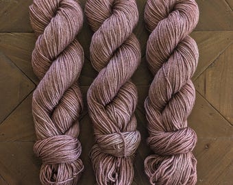 Yak Silk DK Yarn in Sugar Plum, Luxury Yarn, Yak Yarn, Silk Yarn, Merino Yarn, DK Yarn, DK Weight Yarn, Yak Silk Blend, Yak Merino Blend