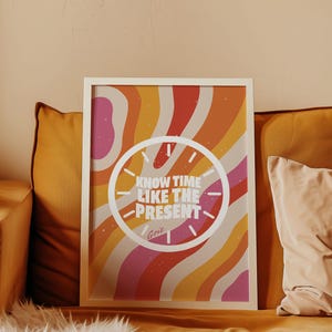 Know Time Griz Poster Rave Poster Poster musicale Poster EDM Poster EDM Wall Art Accessori Rave Accessori Festival Stampa Rave Wall Art