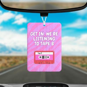 Music Rave Car Freshener DJ Gift Rave Gift Rave Accessories Festival Accessories EDM Merch Tape B Merch EDM Car Freshener