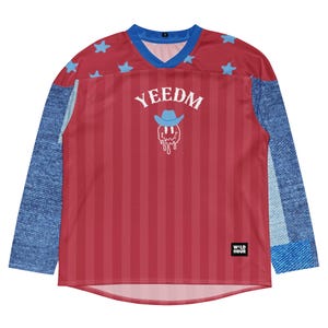 Country Riddim Hockey Jersey EDM Jersey Rave Outfit for Festivals Rave Outfit for Men Rave Outfit for Women EDM Merch Lost Lands Outfit